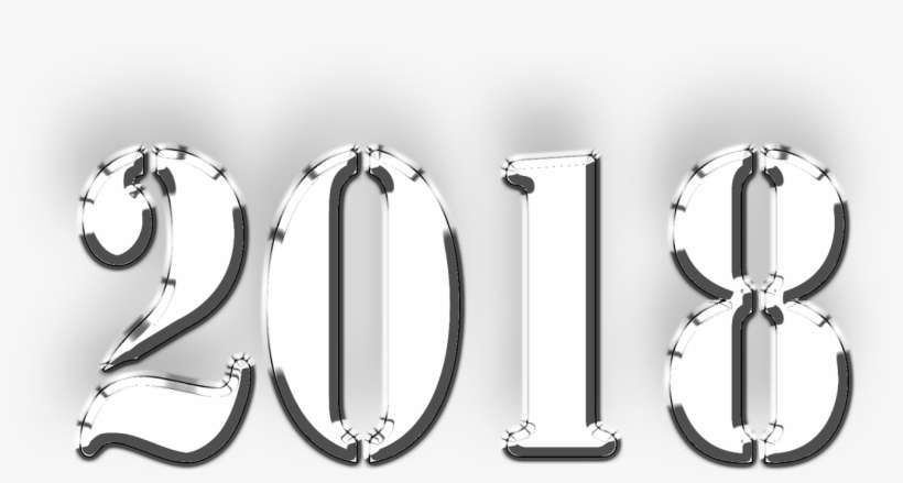 Images For Happy New Year 2018 3d Hd - Happy New Year!, transparent png download