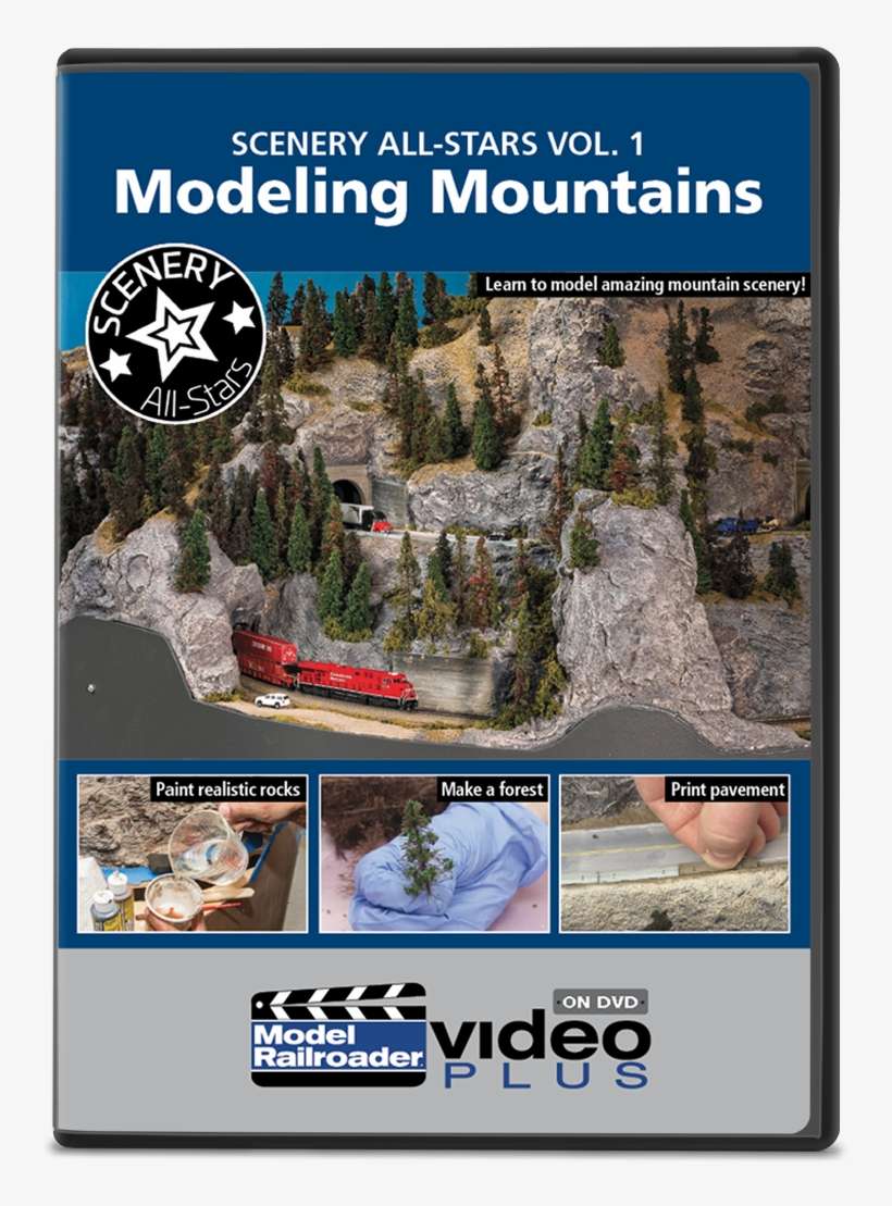 Scenery All-stars Vol - Kalmbach Publishing Mr Video Plus Review Model Train, transparent png download