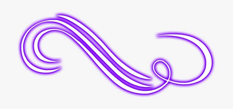 New Png Effect 2016 - Fio De Luz Roxo, transparent png download