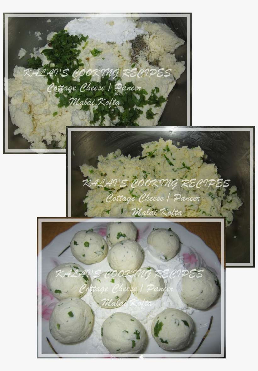 Malai Kofta In A Creamy White Gravy - Malai, transparent png download