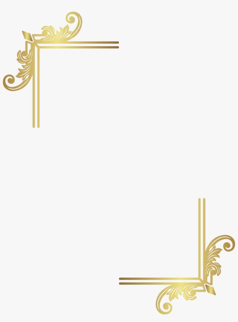 Decorative Border Clipart Png Image, transparent png download