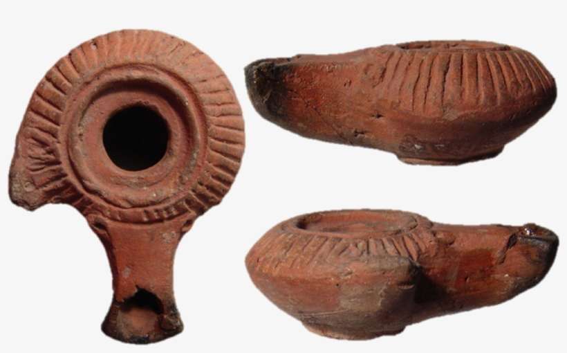 Greek Oil Lamp - Artifact, transparent png download