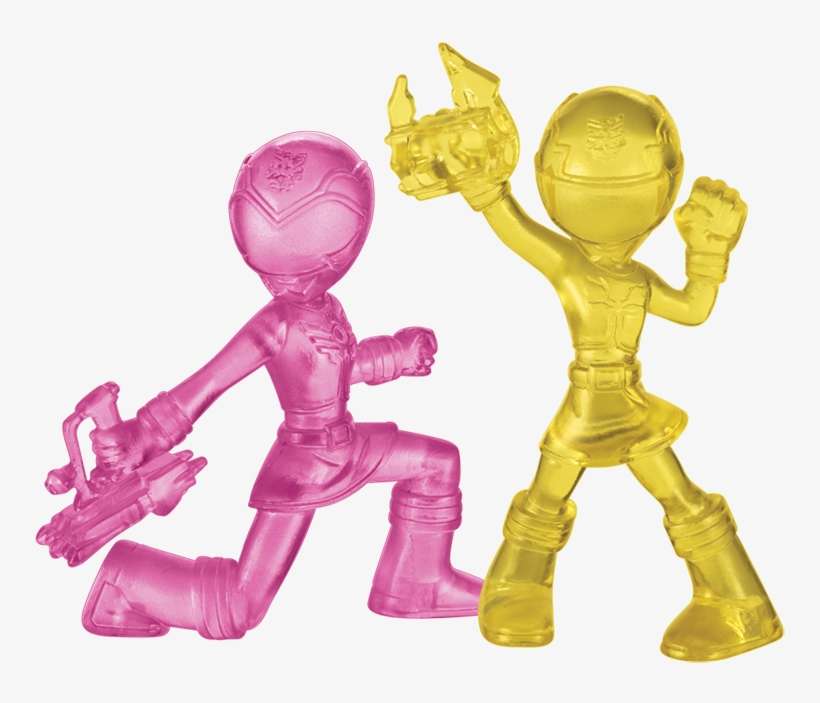 Bandai Power Rangers Clear 2" Figures - Power Rangers, transparent png download