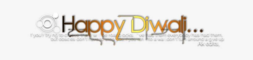 Happy Diwali Text Png - Parallel, transparent png download