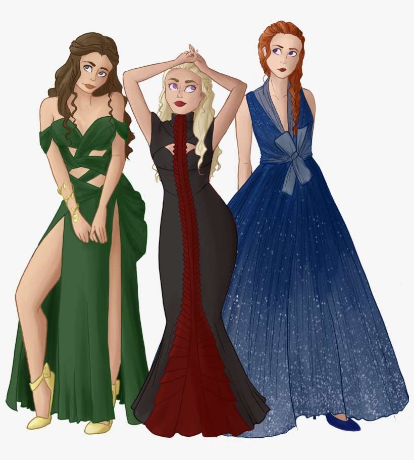 Armenian Fashion Illustrator Creates Stunning Dresses - Illustration, transparent png download