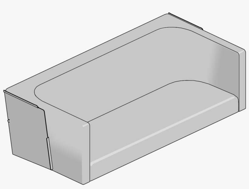 Seat-rumble,60 In,non Contrasting,hidden Accessory - Sofa Bed, transparent png download