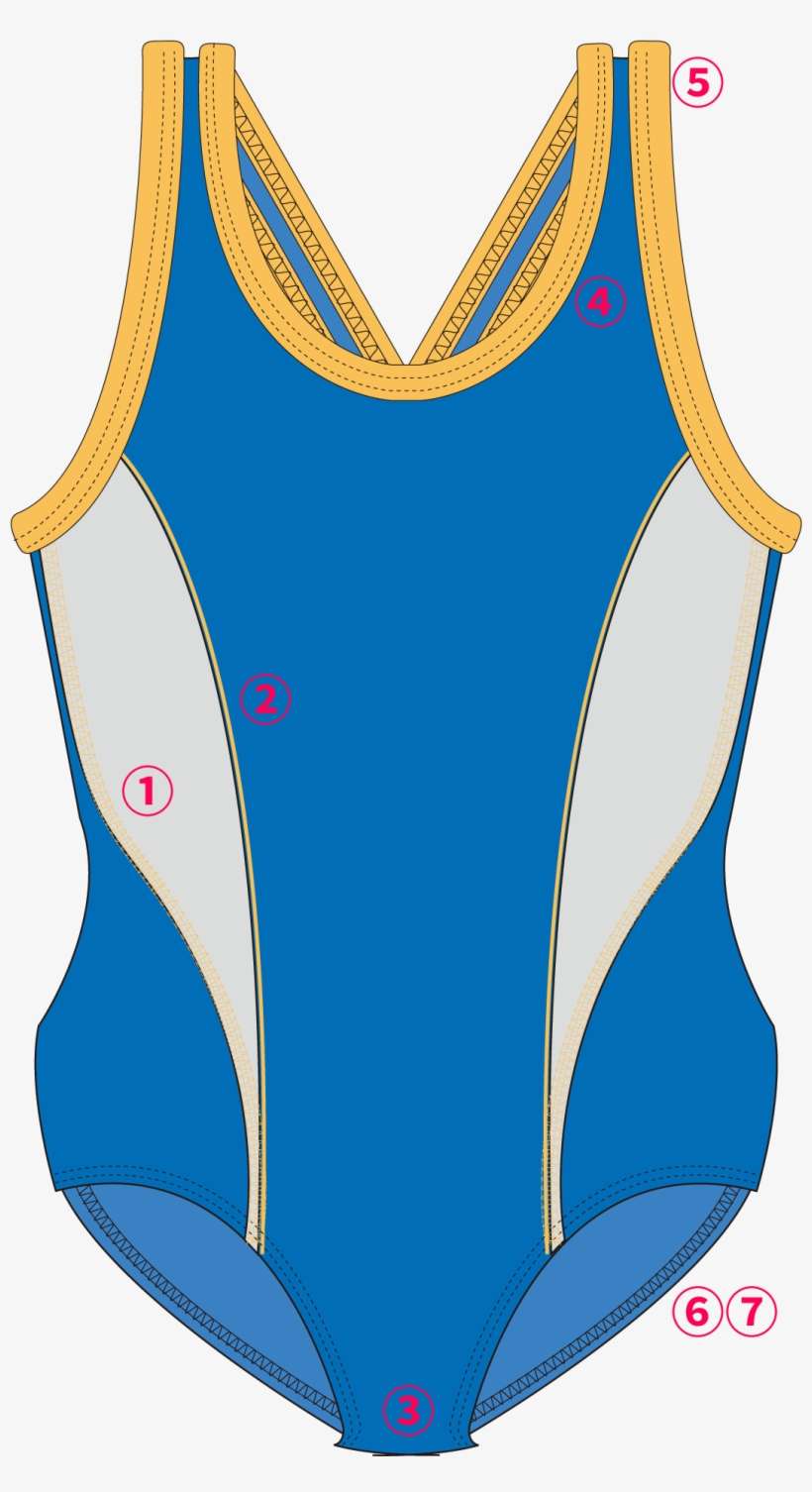 Garment Swimwear Numfull@3x-8 - Maillot, transparent png download