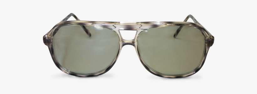 3d Lux Circular Polarizer Grey Captain Frames - Aviator Sunglass, transparent png download