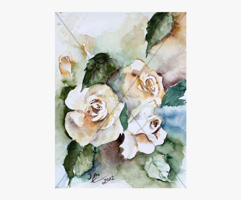 Postcard Ossenberg - Garden Roses, transparent png download