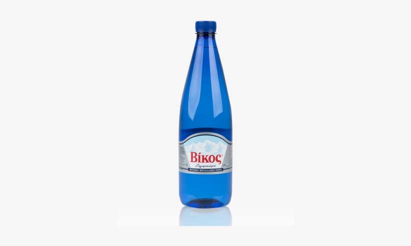 Vikos 1,0 L Blue - Glass Bottle, transparent png download