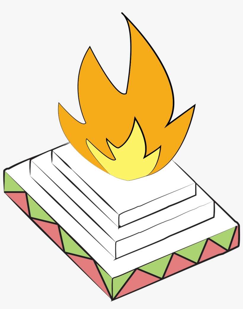 I Simply Sketched Out The Designs - Flame, transparent png download