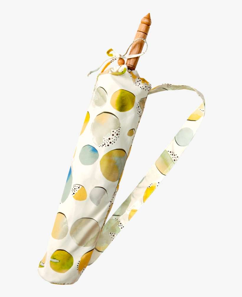 Lily-lark Blue, Green And Yellow Fun Circles Print - Yellow, transparent png download