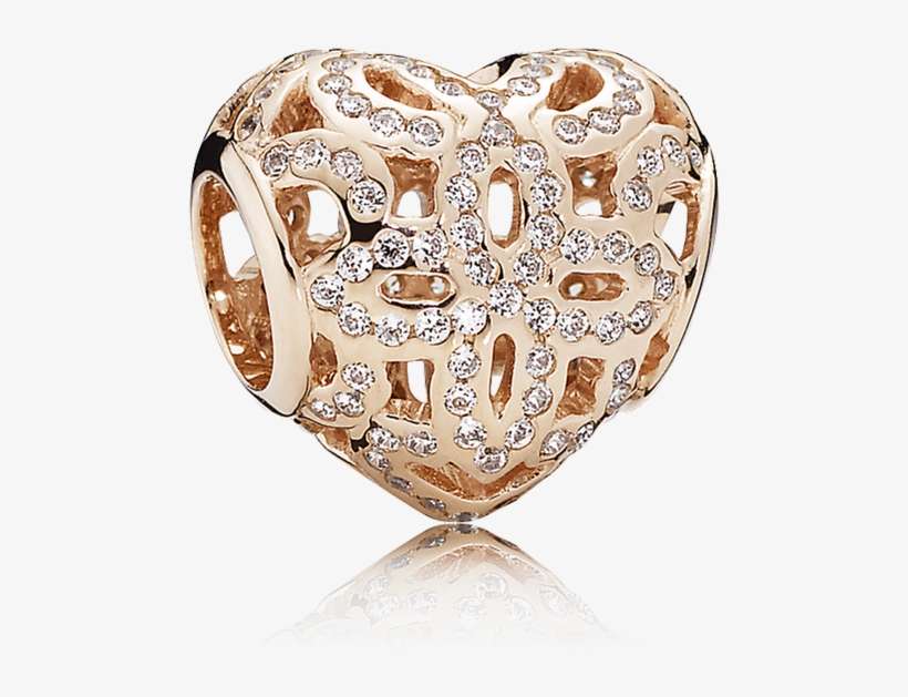 Rose Gold Pandora Heart, transparent png download