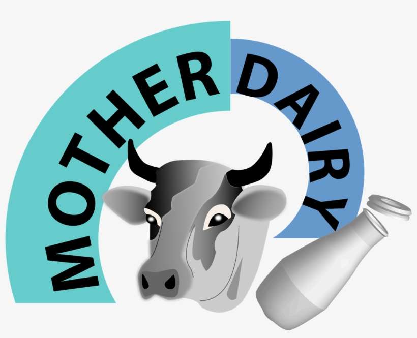 India Clipart Number - Mother Dairy Cow Logo, transparent png download
