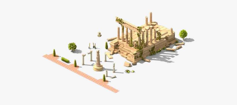 Temple Of Helios Initial - Portable Network Graphics, transparent png download