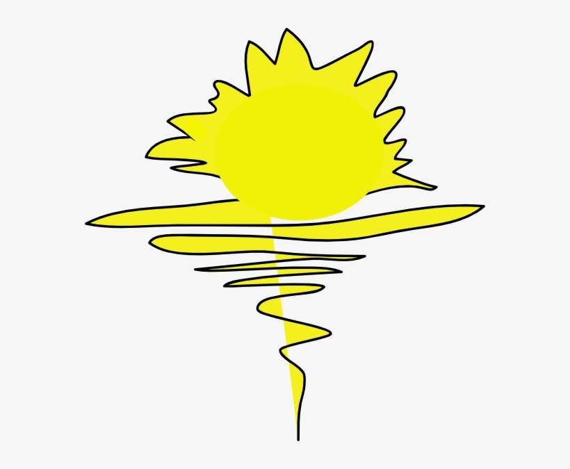 Clipart - Sunrise Clip Art, transparent png download