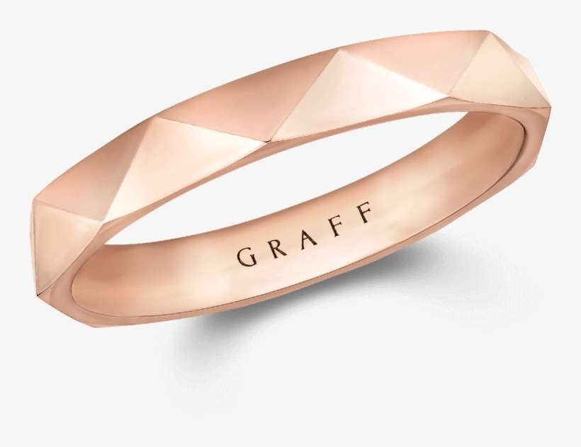 A Graff Rose Gold Eternity Ring - Engagement Ring, transparent png download