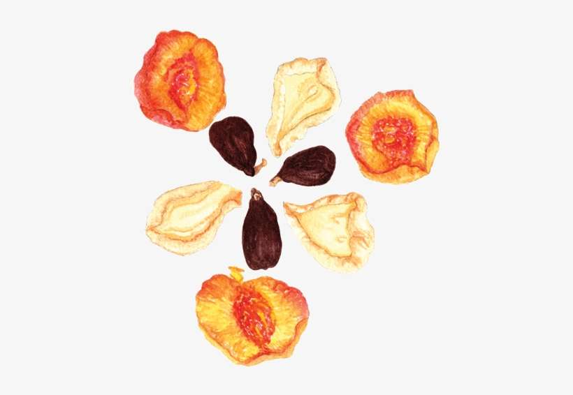 Dried Pears, Peaches & Figs - Pear, transparent png download