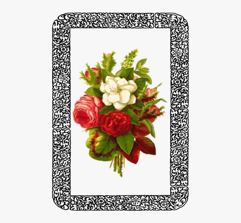 Vintage Flower Bouquet Png, transparent png download