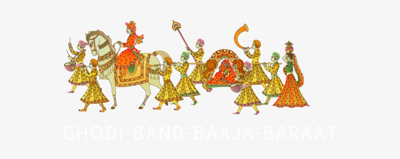 Wedding Venue & Tents - Baraat Image For Wedding Cards, transparent png download
