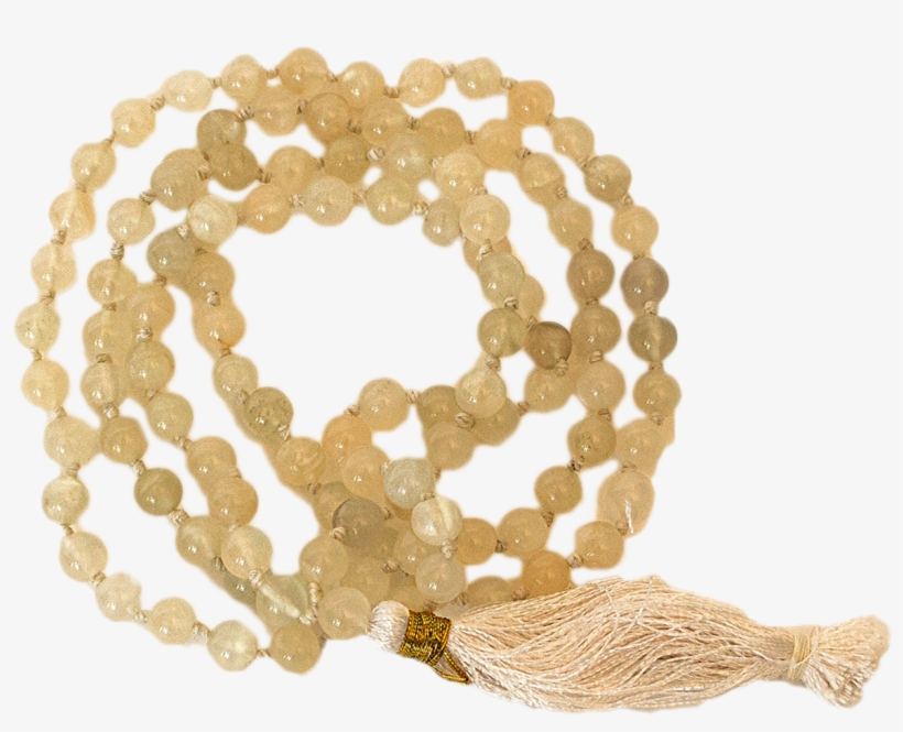 Moonstone Knotted Mala - Bracelet, transparent png download