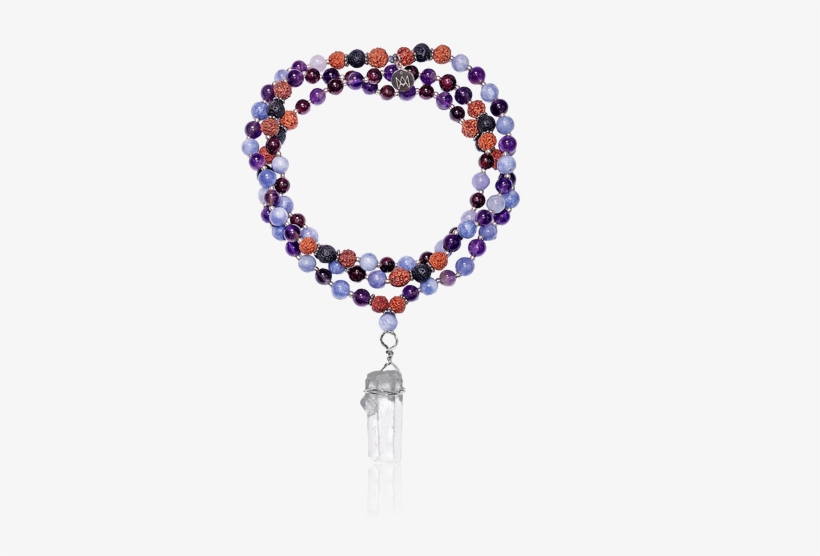This Mala Bead Is Composed By 108 Beads Of Following - Bracelet, transparent png download