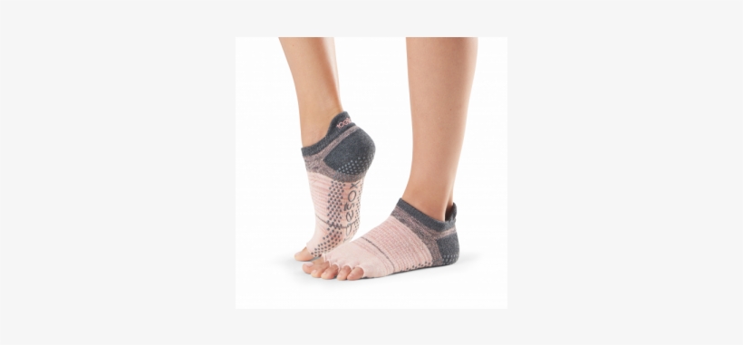Toesox Half Toe Low Rise Grip - Sock, transparent png download