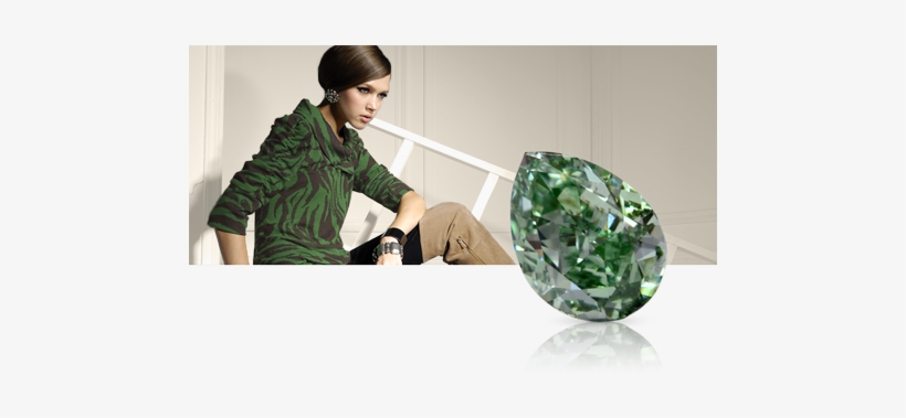 Natural Fancy Green Diamonds - Diamond, transparent png download