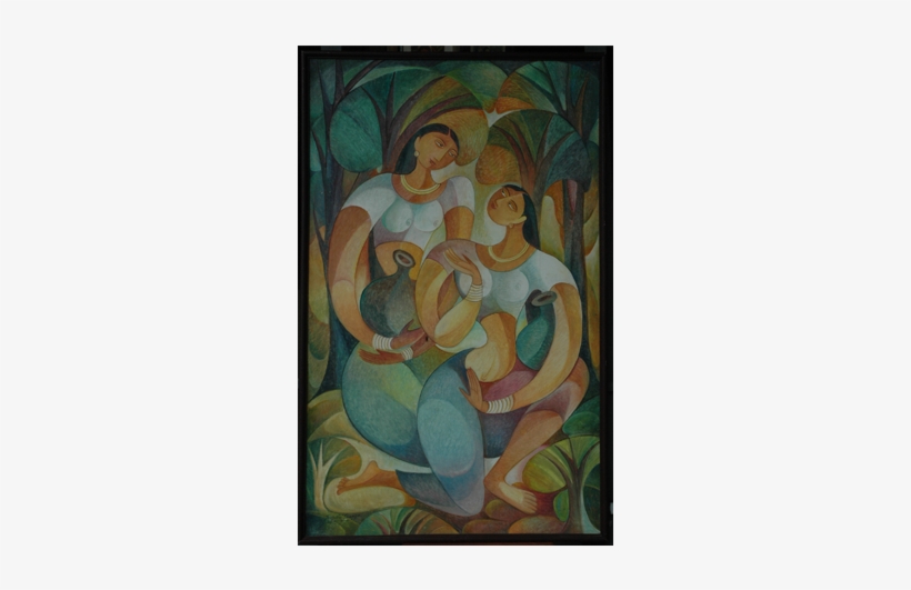 Gossip & Gossip - Modern Art, transparent png download