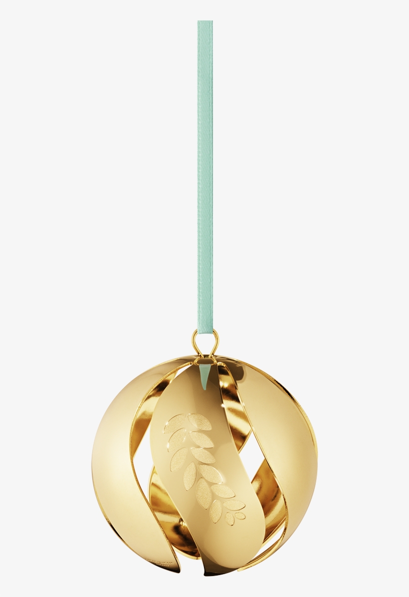 Georg Jensen Christmas Open Ball Ornament - Gold, transparent png download