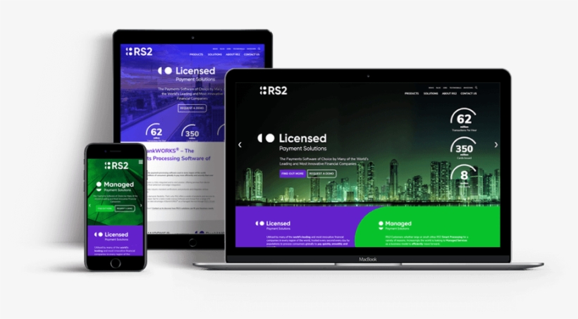 Rs2 Digital Transformation Mock-ups - Design, transparent png download