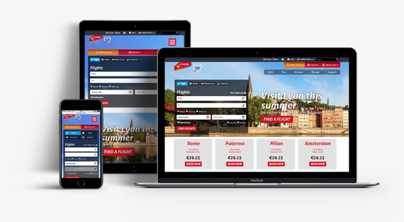 Icon Digital Marketing For Air Malta - Marketing, transparent png download