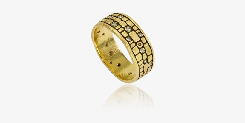 Alex Sepkus - Alex Sepkus Old Bridge Band Ring - R-125, transparent png download