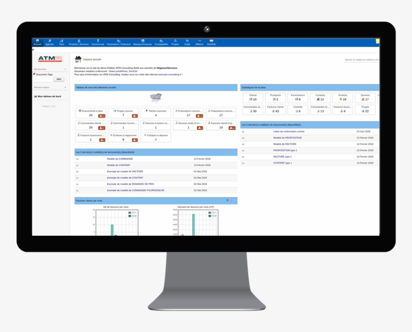 Demo En Ligne Atm Consulting - Management Portal, transparent png download