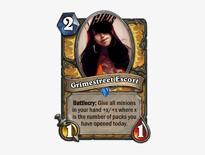 And Had A Good Laugh While Doing So, But Feel Free - Hearthstone Cursed Blade, transparent png download