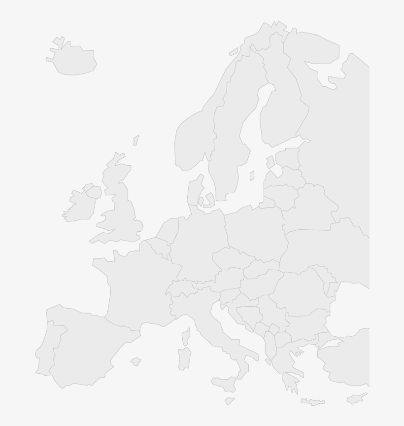 Eurovelo Routes - Europe, transparent png download