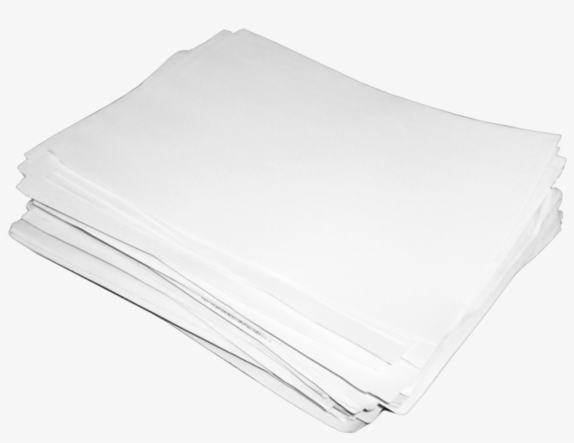 Paper - Stacks Of Blank Paper, transparent png download