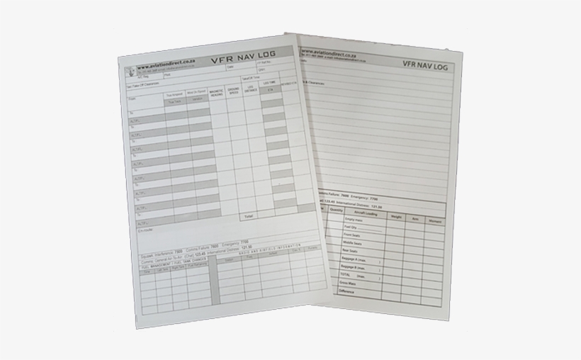 Vfr Flight / Nav Log - Navigation, transparent png download