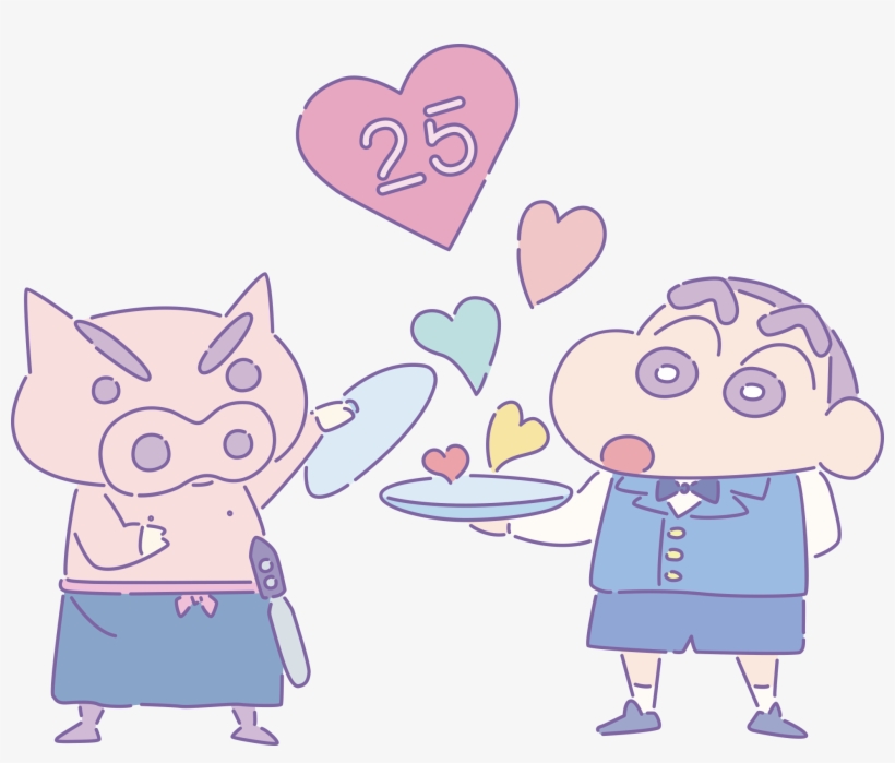 Bistro Ora Machi - 蠟筆 小 新 25 週年, transparent png download