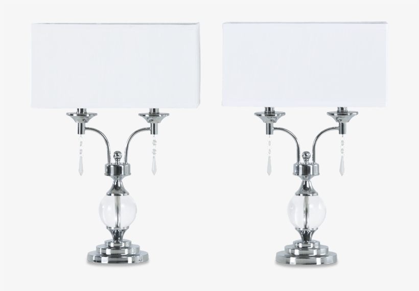Cool Set Of Crystal Lamps With 32 Amazing Table Light - Product, transparent png download