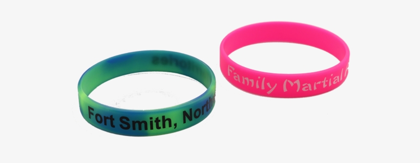 Silicone Bracelet With Debossed Letter,excellent Clear - Bangle, transparent png download