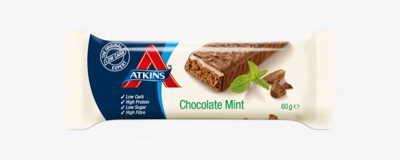 Chocolate & Orange - Atkins Chocolate Mint Bar, transparent png download