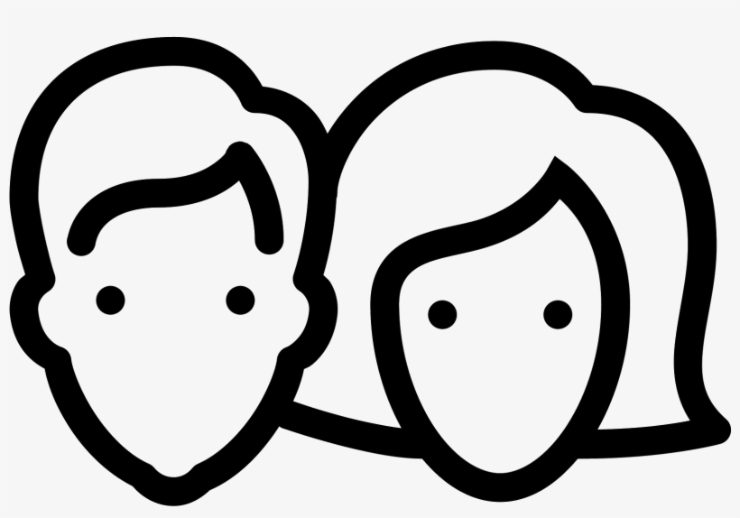 Couple Icon - Couple Icon Png Transparent, transparent png download