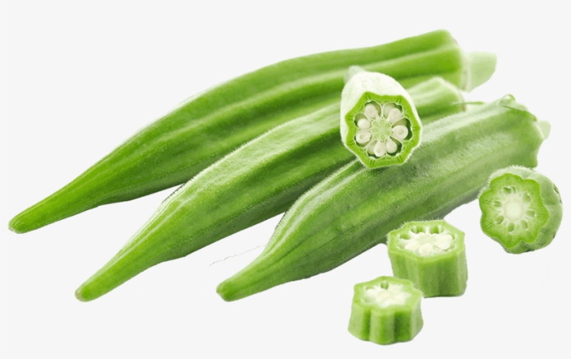 Ladyfinger Png - Emerald Okra - 100 Seeds - Spineless, transparent png download