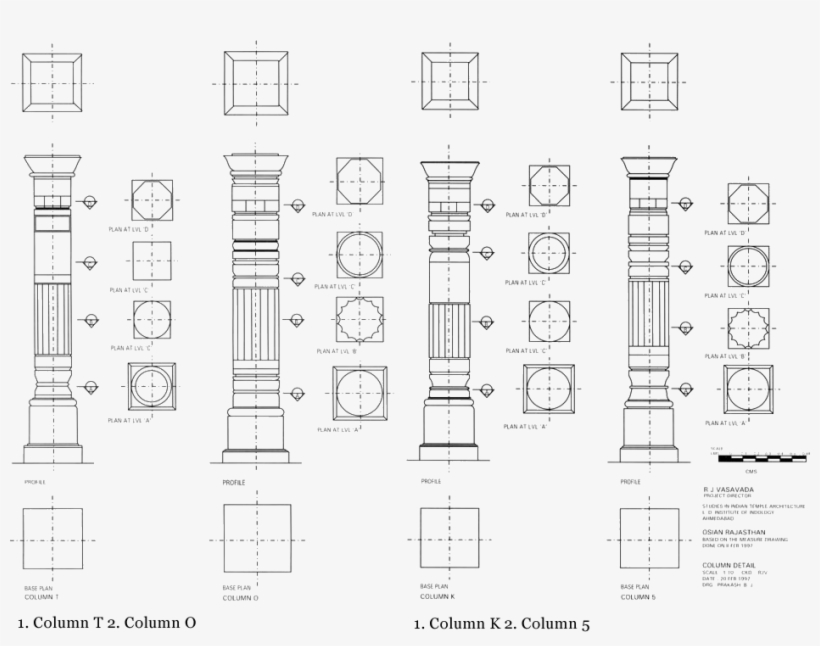 Pillar Vector Hindu - Column Details, transparent png download