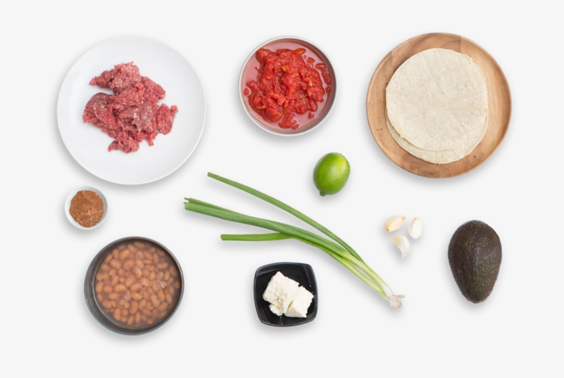 Beef & Pinto Bean Chili With Crispy Tortilla Strips, - Tableware, transparent png download