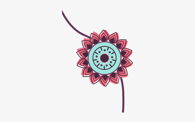 Cartoon Rakhi Png - Rakhi Clipart Png, transparent png download