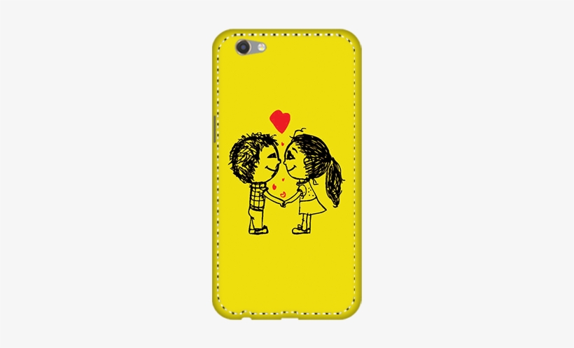 Oppo F3 Adorable Couple Mobile Covers - Love And Respect Your Life Partner, transparent png download