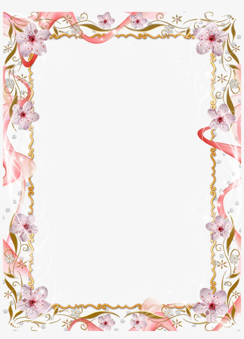 Cute Birthday Frames And Borders Png Download - Hd Frames Wedding Png, transparent png download