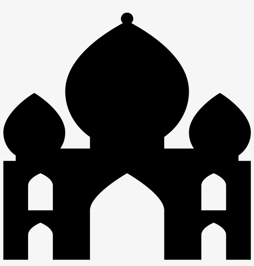 Taj Mahal Icon - Drawing, transparent png download